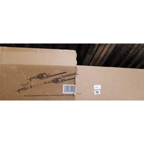 195 - ECKMAN SHORT & LONG REACH TELESCOPIC HEDGE TRIMMER