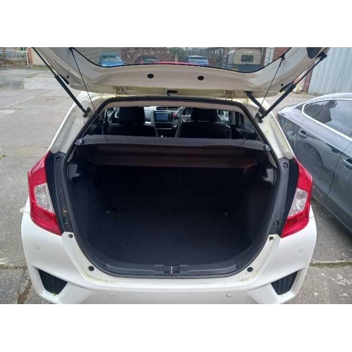 2 - WHITE HONDA JAZZ EX I-VTEC, REG : WD65 AUF, 5 DOOR HATCHBACK, PETROL, 2 KEYS, MILEAGE 6884, LOG BOOK... 