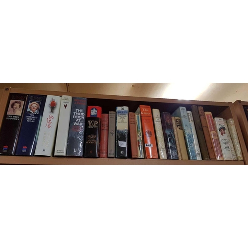 247 - 3 SHELVES OF HARDBACK BOOKS