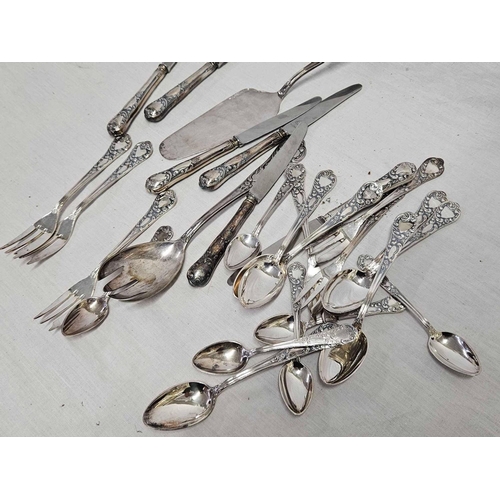 609 - BAG OF FOREIGN CUTLERY