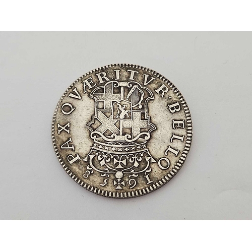 688 - A RE-STRIKE OF A 1658 OLIVER CROMWELL CROWN