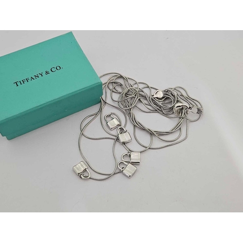 721 - SILVER NECKLACE MARKED TIFFANY & CO APPROX 34g