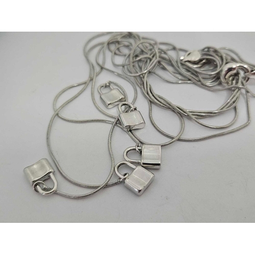 721 - SILVER NECKLACE MARKED TIFFANY & CO APPROX 34g