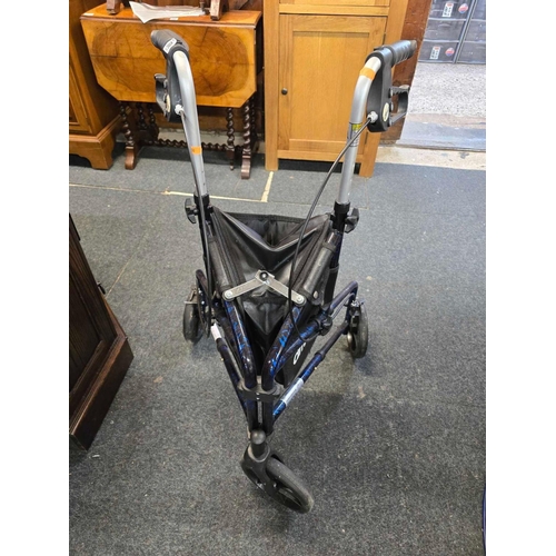 243 - 3 WHEELED FOLDING WALKER