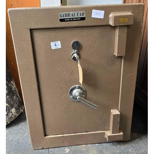 4 - GIBRALTAR METAL FLOOR SAFE