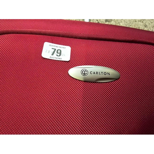 79 - SOFT CARLTON LUGGAGE SET