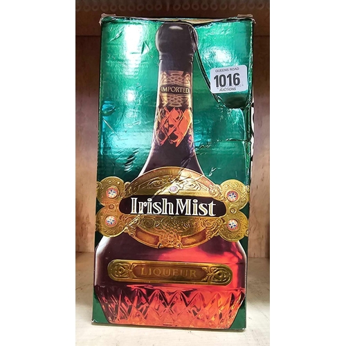 1016 - BOXED BOTTLE OF IRISH MIST LIQUEUR