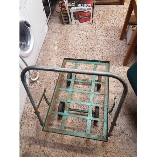 137 - HEAVY DUTY 4 WHEEL TROLLEY