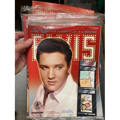 143 - CARTON OF ELVIS MEMORABILIA INCL; MAGAZINES, BOOKS, COPIES OF ELVIS MONTHLY ETC