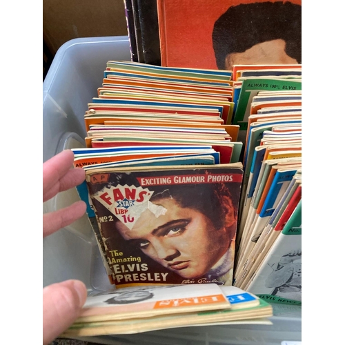 144 - QTY OF ELVIS PRESLEY FAN CLUB BOOKLETS