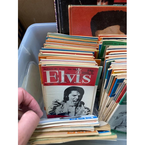 144 - QTY OF ELVIS PRESLEY FAN CLUB BOOKLETS