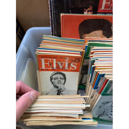 144 - QTY OF ELVIS PRESLEY FAN CLUB BOOKLETS