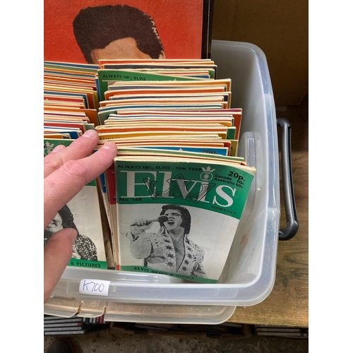 144 - QTY OF ELVIS PRESLEY FAN CLUB BOOKLETS