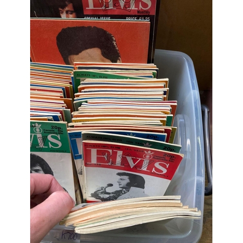 144 - QTY OF ELVIS PRESLEY FAN CLUB BOOKLETS