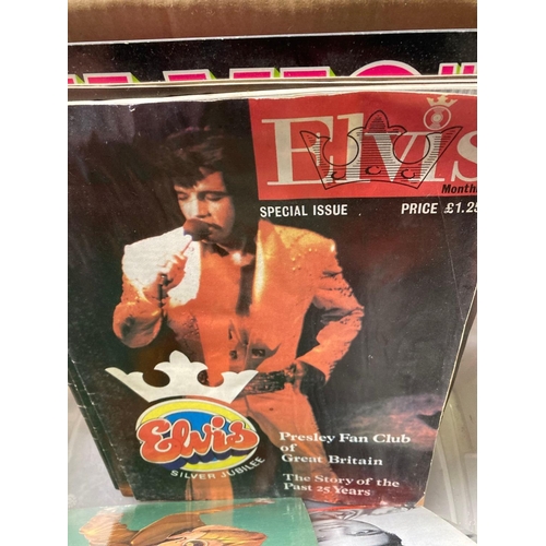 144 - QTY OF ELVIS PRESLEY FAN CLUB BOOKLETS