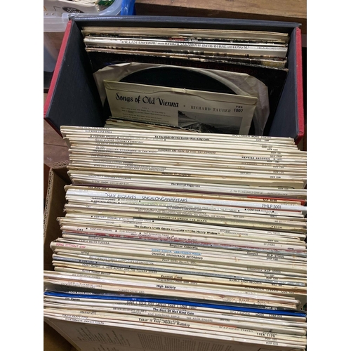 146 - CARTON OF VINTAGE CLASSICAL & OTHER LP'S