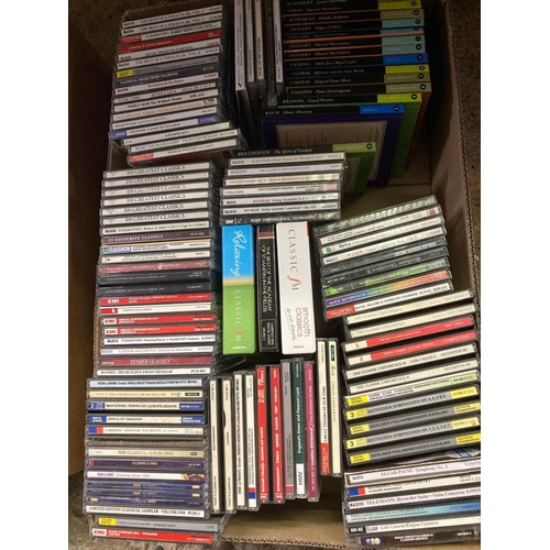 147 - 4 CARTONS OF CLASSICAL MUSIC CD'S