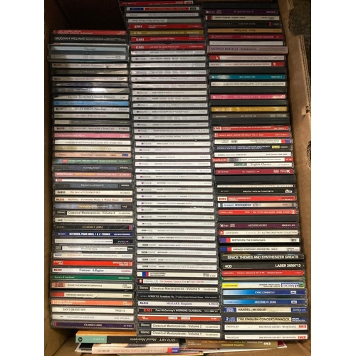 147 - 4 CARTONS OF CLASSICAL MUSIC CD'S