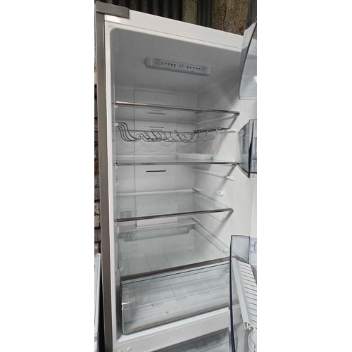 242 - KENWOOD SILVER FRIDGE FREEZER 23.5'' WIDE