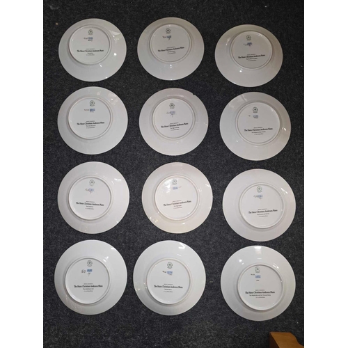 417 - QTY OF HANS CHRISTIAN ANDERSON WALL PLATES