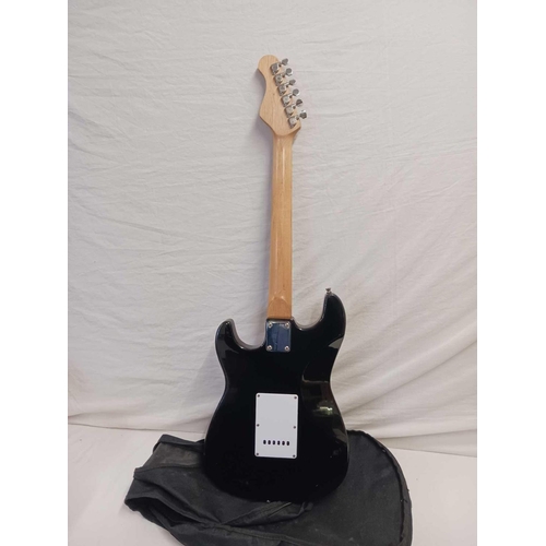 444 - BEARING SIGNATURE FOO FIGHTERS SIGNED ELECTRIC GUITAR , SIGNED IN LONDON  2014