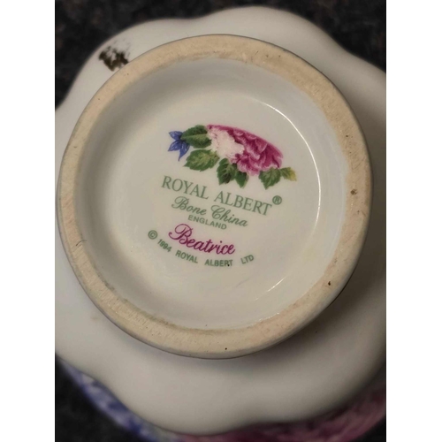 457 - ROYAL ALBERT BEATRICE PATTERN TEA WARE & OTHER CHINA