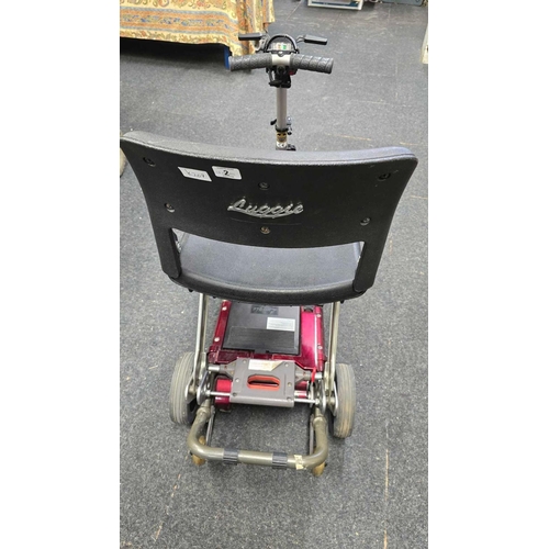 2 - LUGGIE FR 168-41T SMART FOLD EASY GO SCOOTER