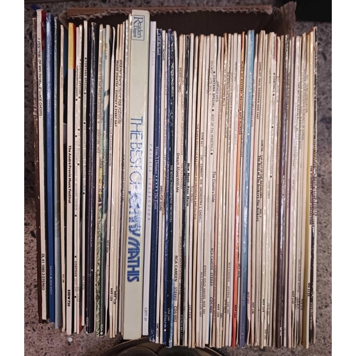 121 - 2 CARTONS OF MISC LP'S INCL; RAY CONNIFF, THE SEEKERS, FRANK SINATRA