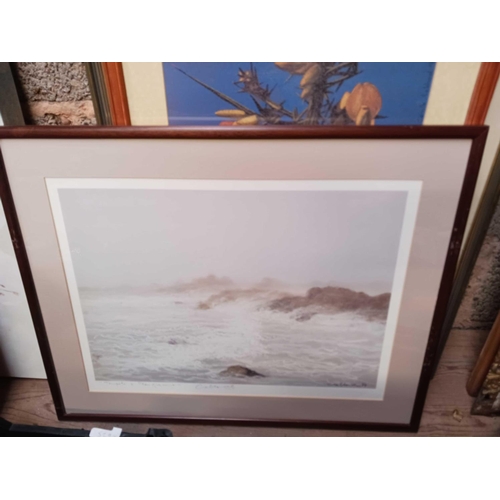 80 - QTY OF F/G PRINTS INCL; COLOURED ENGRAVING OF VIEWS IN & AROUND READING