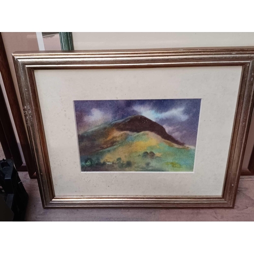 80 - QTY OF F/G PRINTS INCL; COLOURED ENGRAVING OF VIEWS IN & AROUND READING