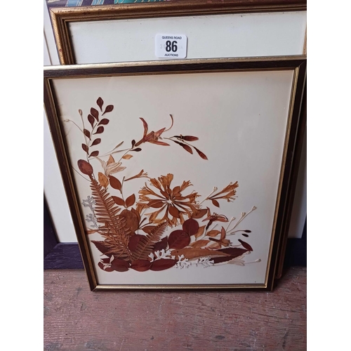 86 - QTY OF F/G PICTURES & 2 BY PRINT MAKER SONIA ROLLO OF A DODO, 65/100 & PELICAN 1 94/50