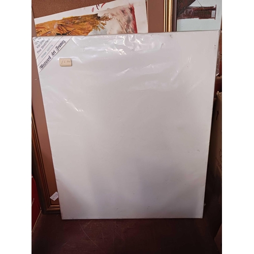 93 - VARIOUS PICTURES ON CANVAS BY LAURA ASHLEY & OTHERS