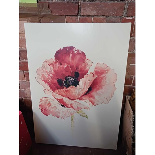 93 - VARIOUS PICTURES ON CANVAS BY LAURA ASHLEY & OTHERS