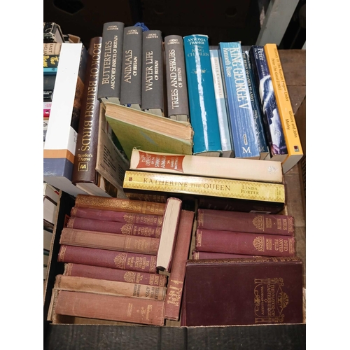 135 - 3 CARTONS OF VINTAGE / ANTIQUE MIXED THEME BOOKS