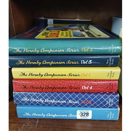 328 - QTY OF HARDBACK HORNBY BOOKS