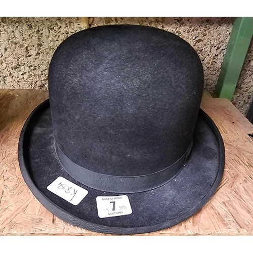 7 - BLACK BOWLER HAT