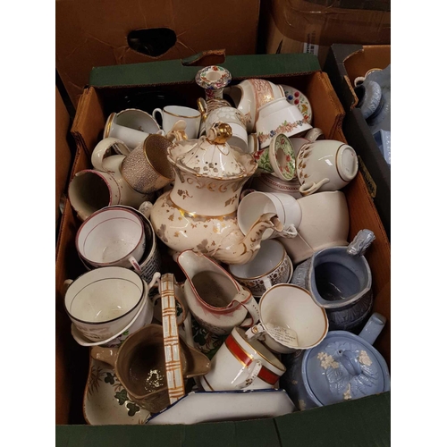 95 - 4 CARTONS OF MISC MIXED CHINA IN A/F CONDITION