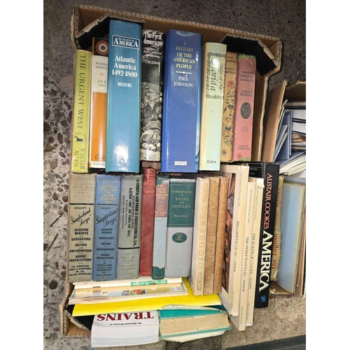 151 - 2 CARTONS OF MIXED HARDBACK & PAPER BACK BOOKS