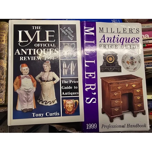 86 - 2 CARTONS OF MILLERS, LYLE HARDBACK ANTIQUE GUIDES