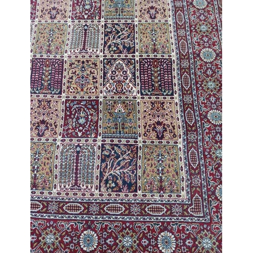 613 - 9ft X 6ft 6'' LARGE INDIAN RUG