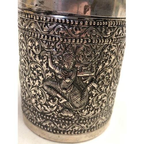 639 - MIDDLE EASTERN SILVER BOX