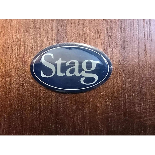 224 - STAG MINSTREL 2 DOOR WARDROBE