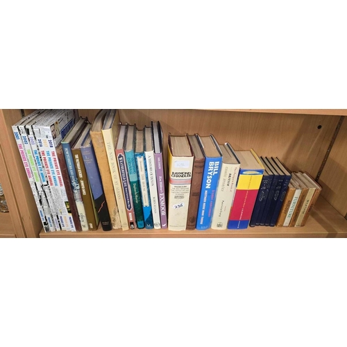 236 - 2 SHELVES OF VARIOUS BOOKS