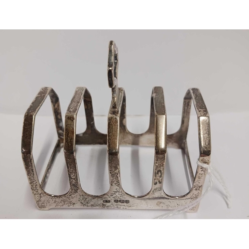 631 - SMALL SILVER TOAST RACK, 56g