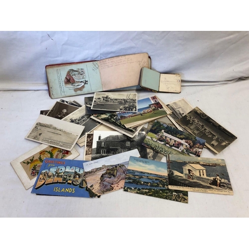 729 - OLD POST CARDS ETC INCL; BERMUDA