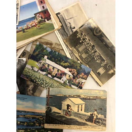 729 - OLD POST CARDS ETC INCL; BERMUDA