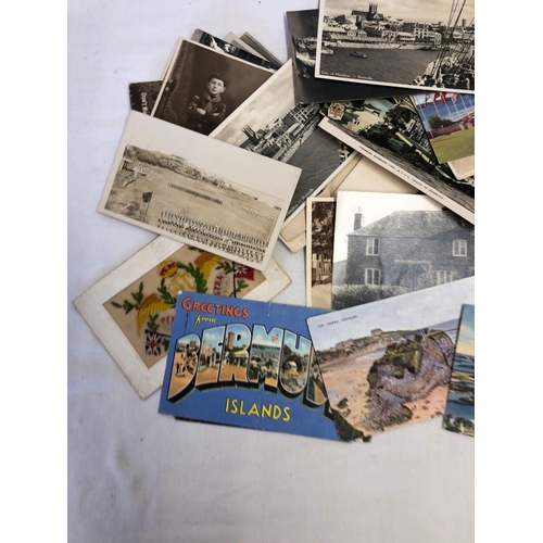 729 - OLD POST CARDS ETC INCL; BERMUDA