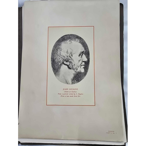 821 - CONNOISSEUR EDITION NO.428 OF THE CHARLES DICKENS RARE PRINT COLLECTION CIRCA 1900