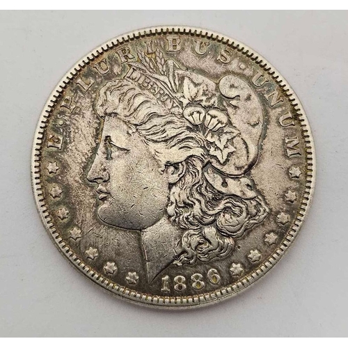 1002 - USA SILVER DOLLAR, 1886