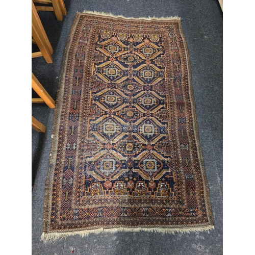 306 - 5 MIXED PATTERNED RUGS